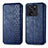 Funda de Cuero Cartera con Soporte Carcasa S01D para Xiaomi Redmi K60 Ultra 5G Azul