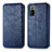 Funda de Cuero Cartera con Soporte Carcasa S01D para Xiaomi Redmi Note 10 Pro 4G Azul