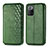 Funda de Cuero Cartera con Soporte Carcasa S01D para Xiaomi Redmi Note 10 Pro 5G Verde