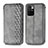 Funda de Cuero Cartera con Soporte Carcasa S01D para Xiaomi Redmi Note 11 4G (2021) Gris