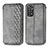 Funda de Cuero Cartera con Soporte Carcasa S01D para Xiaomi Redmi Note 11 4G (2022) Gris