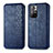 Funda de Cuero Cartera con Soporte Carcasa S01D para Xiaomi Redmi Note 11 5G Azul