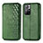 Funda de Cuero Cartera con Soporte Carcasa S01D para Xiaomi Redmi Note 11 5G Verde