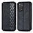 Funda de Cuero Cartera con Soporte Carcasa S01D para Xiaomi Redmi Note 11 Pro 4G Negro