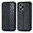 Funda de Cuero Cartera con Soporte Carcasa S01D para Xiaomi Redmi Note 12 Turbo 5G Negro