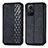 Funda de Cuero Cartera con Soporte Carcasa S01D para Xiaomi Redmi Note 12S Negro