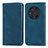 Funda de Cuero Cartera con Soporte Carcasa S04D para Huawei Honor Magic3 5G Azul