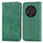 Funda de Cuero Cartera con Soporte Carcasa S04D para Huawei Honor Magic3 5G Verde