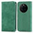 Funda de Cuero Cartera con Soporte Carcasa S04D para Huawei Mate 50E Verde