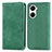 Funda de Cuero Cartera con Soporte Carcasa S04D para Huawei Nova 10 SE Verde