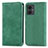 Funda de Cuero Cartera con Soporte Carcasa S04D para Motorola Moto G14 Verde