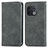 Funda de Cuero Cartera con Soporte Carcasa S04D para OnePlus 10 Pro 5G Gris