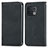 Funda de Cuero Cartera con Soporte Carcasa S04D para OnePlus 10 Pro 5G Negro