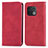 Funda de Cuero Cartera con Soporte Carcasa S04D para OnePlus 10 Pro 5G Rojo