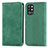 Funda de Cuero Cartera con Soporte Carcasa S04D para OnePlus 9R 5G Verde