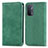 Funda de Cuero Cartera con Soporte Carcasa S04D para Oppo A54 5G Verde