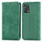 Funda de Cuero Cartera con Soporte Carcasa S04D para Oppo A74 4G Verde