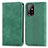 Funda de Cuero Cartera con Soporte Carcasa S04D para Oppo A94 5G Verde