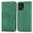 Funda de Cuero Cartera con Soporte Carcasa S04D para Oppo Find X5 5G Verde