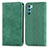 Funda de Cuero Cartera con Soporte Carcasa S04D para Oppo K9 Pro 5G Verde