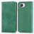 Funda de Cuero Cartera con Soporte Carcasa S04D para Realme C30 Verde