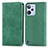 Funda de Cuero Cartera con Soporte Carcasa S04D para Realme C31 Verde