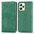 Funda de Cuero Cartera con Soporte Carcasa S04D para Realme C35 Verde