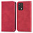 Funda de Cuero Cartera con Soporte Carcasa S04D para Realme GT Master 5G Rojo