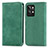 Funda de Cuero Cartera con Soporte Carcasa S04D para Realme GT2 Pro 5G Verde