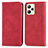 Funda de Cuero Cartera con Soporte Carcasa S04D para Realme Narzo 50A Prime Rojo