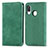 Funda de Cuero Cartera con Soporte Carcasa S04D para Samsung Galaxy A20e Verde