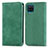 Funda de Cuero Cartera con Soporte Carcasa S04D para Samsung Galaxy A22 4G Verde