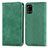 Funda de Cuero Cartera con Soporte Carcasa S04D para Samsung Galaxy A31 Verde