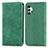 Funda de Cuero Cartera con Soporte Carcasa S04D para Samsung Galaxy A32 4G Verde