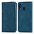 Funda de Cuero Cartera con Soporte Carcasa S04D para Samsung Galaxy A40 Azul