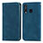 Funda de Cuero Cartera con Soporte Carcasa S04D para Samsung Galaxy A60 Azul