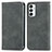 Funda de Cuero Cartera con Soporte Carcasa S04D para Samsung Galaxy M23 5G Gris