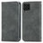 Funda de Cuero Cartera con Soporte Carcasa S04D para Samsung Galaxy M62 4G Gris