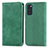 Funda de Cuero Cartera con Soporte Carcasa S04D para Samsung Galaxy S20 Verde