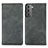 Funda de Cuero Cartera con Soporte Carcasa S04D para Samsung Galaxy S21 Plus 5G Gris