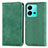 Funda de Cuero Cartera con Soporte Carcasa S04D para Vivo V25e Verde