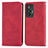 Funda de Cuero Cartera con Soporte Carcasa S04D para Vivo X70 5G Rojo