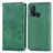 Funda de Cuero Cartera con Soporte Carcasa S04D para Vivo Y50 Verde