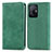 Funda de Cuero Cartera con Soporte Carcasa S04D para Xiaomi Mi 11T 5G Verde