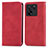 Funda de Cuero Cartera con Soporte Carcasa S04D para Xiaomi Mi 13T 5G Rojo