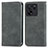 Funda de Cuero Cartera con Soporte Carcasa S04D para Xiaomi Redmi K60 Ultra 5G Gris