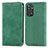 Funda de Cuero Cartera con Soporte Carcasa S04D para Xiaomi Redmi Note 11 4G (2022) Verde