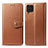 Funda de Cuero Cartera con Soporte Carcasa S05D para Samsung Galaxy M62 4G Marron