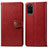 Funda de Cuero Cartera con Soporte Carcasa S05D para Samsung Galaxy S20 Plus Rojo