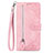 Funda de Cuero Cartera con Soporte Carcasa S06D para Vivo iQOO 10 5G Rosa